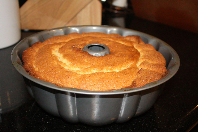 Rum Cake - In Pan